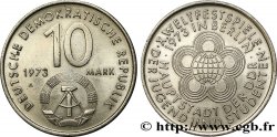 ALLEMAGNE RÉPUBLIQUE DÉMOCRATIQUE 10 Mark 10e Festival mondial de la jeunesse et des étudiants 1973 Berlin SUP 