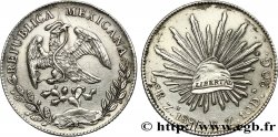 MEXIQUE 8 Reales Aigle 1890 Zacatecas TTB+ 