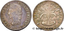 BOLIVIE 8 Soles Simon Bolivar 1860 Potosi TTB+ 