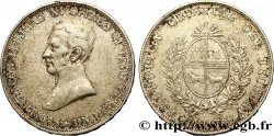 URUGUAY 1 Peso Gaucho Jose Gervasio Artigas 1917  fVZ 