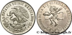 MEXIQUE 25 Pesos Jeux Olympiques de Mexico 1968 Mexico