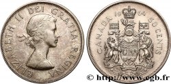 KANADA 50 Cents Elisabeth II 1964 