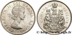 CANADA 50 Cents Elisabeth II 1964  SUP 