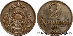 LETTONIA 2 Santimi emblème 1928  BB 
