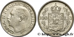 ROUMANIE 100 Lei Charles II 1936 