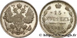 RUSSIA 15 Kopecks 1915 Petrograd MS 