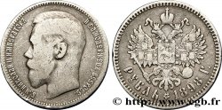 RUSSIA 1 Rouble aigle bicéphale / Nicolas II 1898 Paris VF 