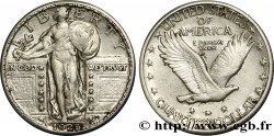 ÉTATS-UNIS D&nbsp;AMÉRIQUE 1/4 Dollar Liberté 1925 Philadelphie TB+ 