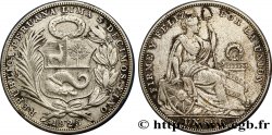 PÉROU 1 Sol “Liberté” 1925 Lima TTB 