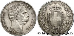 ITALIE 5 Lire Humbert Ier 1879 Rome TB+ 