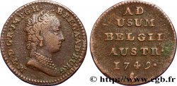 BELGIQUE - PAYS-BAS AUTRICHIENS 1 Liard Marie-Thérèse 1749 Anvers TB+ 