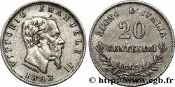 ITALIE 20 Centesimi Victor Emmanuel II 1863 Turin