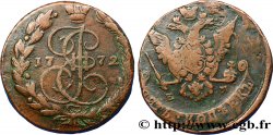 RUSSIE 5 Kopecks Catherine II 1772 Ekaterinbourg