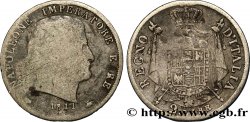 ITALIE - ROYAUME D ITALIE - NAPOLÉON Ier 2 Lire 1811 Milan B+ 