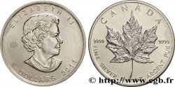 CANADA 5 Dollars (1 once) Proof feuille d’érable 2011 