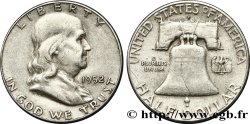 ESTADOS UNIDOS DE AMÉRICA 1/2 Dollar Benjamin Franklin 1952 San Francisco MBC 