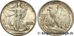 ÉTATS-UNIS D AMÉRIQUE 1/2 Dollar Walking Liberty 1942 Philadelphie