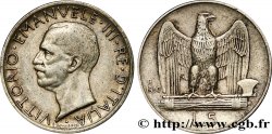 ITALIEN 5 Lire Victor Emmanuel III 1930 Rome - R SS 