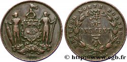 MALAISIE - BORNÉO DU NORD BRITANNIQUE 1 Cent Compagnie britannique du Nord-Bornéo 1890 Birmingham