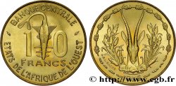 ESTADOS DE ÁFRICA DEL OESTE 10 Francs BCEAO 1976 Paris