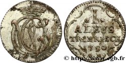 ALLEMAGNE - TRÈVES 1 Albus monogramme du prince-archevêque Clément Wenzel de Saxe 1790  TTB 