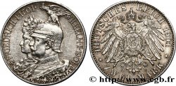 ALLEMAGNE - PRUSSE 2 Mark Guillaume II 200e anniversaire de la Prusse 1901 Berlin