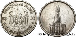 ALLEMAGNE 5 Reichsmark église de la garnison de Potsdam 1935 Berlin