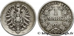 ALLEMAGNE 1 Mark Empire aigle impérial 1874 Dresde - E TB+ 