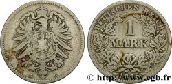 DEUTSCHLAND 1 Mark Empire aigle impérial 1876 Francfort - C