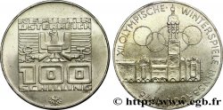 AUSTRIA 100 Schilling JO d’Hiver 1975 