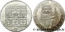 AUSTRIA 100 Schilling J.O. d’hiver d’Innsbruck 1976 - tremplin olympique 1976 Hall AU 