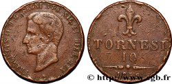 ITALY - KINGDOM OF TWO SICILIES 10 Tornesi François II 1859 Naples VF 