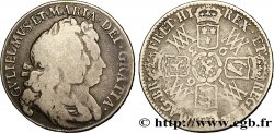 UNITED KINGDOM 1/2 Crown Guillaume et Marie 1693  VF 