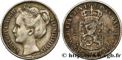 NETHERLANDS 1/2 Gulden Wilhelmina 1905 Utrecht