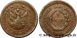 GRIECHENLAND 5 Lepta Phoenix 1830  fSS 