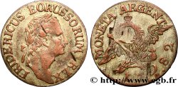 ALLEMAGNE - PRUSSE 3 Groscher Frédéric II 1782 Berlin TB+ 
