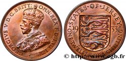 JERSEY 1/12 Shilling Georges V 1933  SUP 