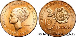 MONACO 10 Francs princesse Grace de Monaco 1982 Paris