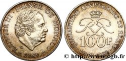 MONACO 100 Francs Rainier III 40e anniversaire de règne 1989 Paris MS 