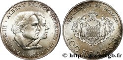 MONACO 100 Francs Rainier III et Albert 1982 Paris SPL 
