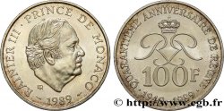MONACO 100 Francs Rainier III 40e anniversaire de règne 1989 Paris MS 