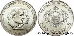 MONACO 100 Francs Rainier III et Albert 1982 Paris