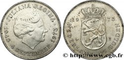 PAYS-BAS 10 Gulden 25e anniversaire de règne, reine Juliana 1973 Utrecht SUP 
