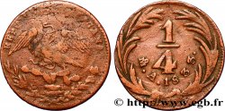 MEXIQUE 1/4 Real Aigle 1833 Mexico TB+ 