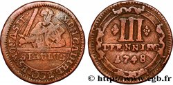 GERMANY - MUNSTER 3 Pfenning Chapitre de la Cathédrale de Munster 1748  VF 