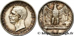 ITALIE 5 Lire Victor Emmanuel III 1927 Rome  TTB+ 