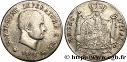 ITALY - KINGDOM OF ITALY - NAPOLEON I 5 Lire 1808 Milan VF 