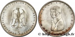 ALLEMAGNE 5 Mark / Heinrich von Kleist 1977 Karlsruhe SPL 