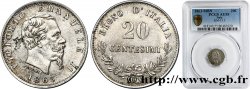 ITALIEN - ITALIEN KÖNIGREICH - VIKTOR EMANUEL II. 20 Centesimi  1863 Milan