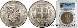 ITALIA - REINO DE ITALIA - VÍCTOR-MANUEL II 5 Lire  1871 Milan
